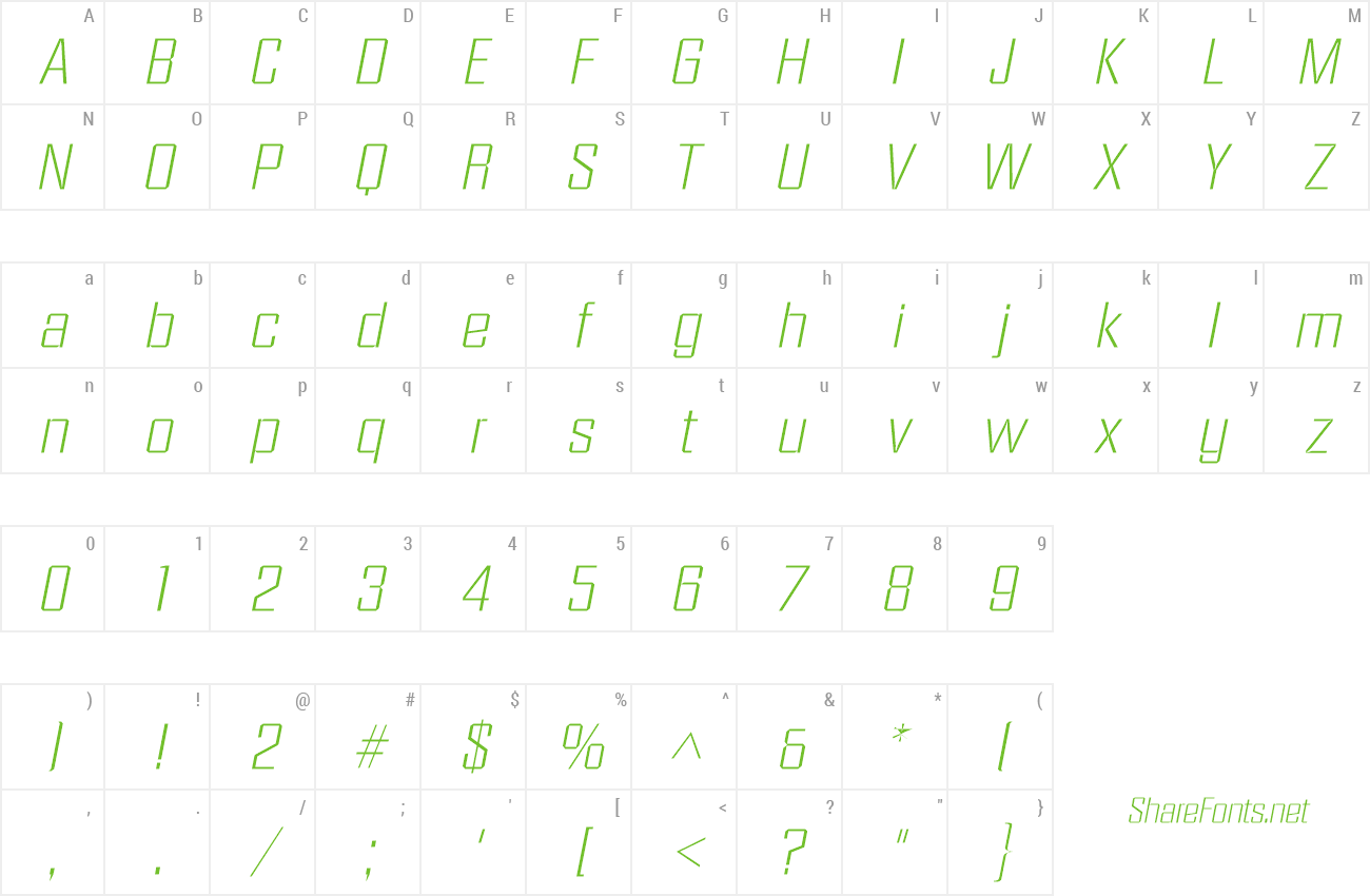 Font Diamond Light SF preview